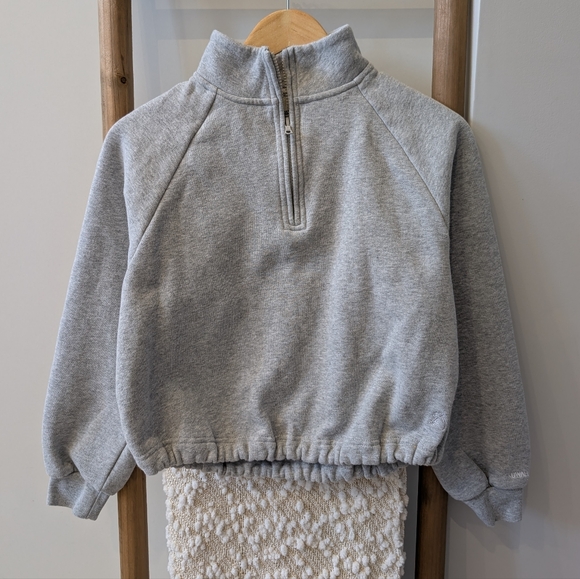 Kuwalla Grey Quarter Zip Sweatshirt - Picture 2 of 8